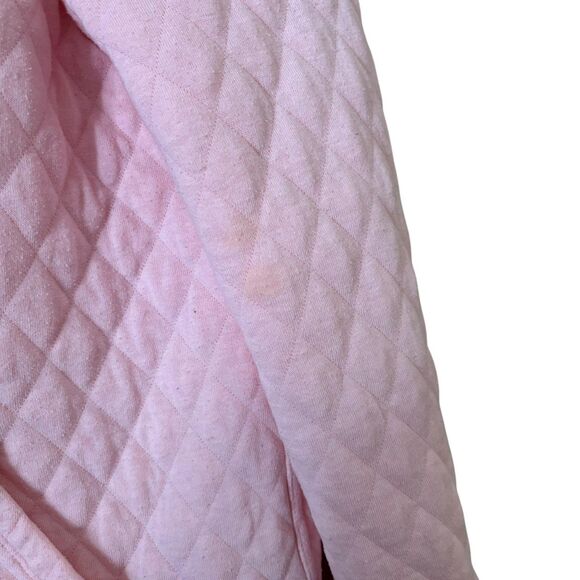 Cat & Jack Pullover Youth XL 14 16 Quilted Snap Neck Kangaroo Pocket Sweater - Picture 5 of 7